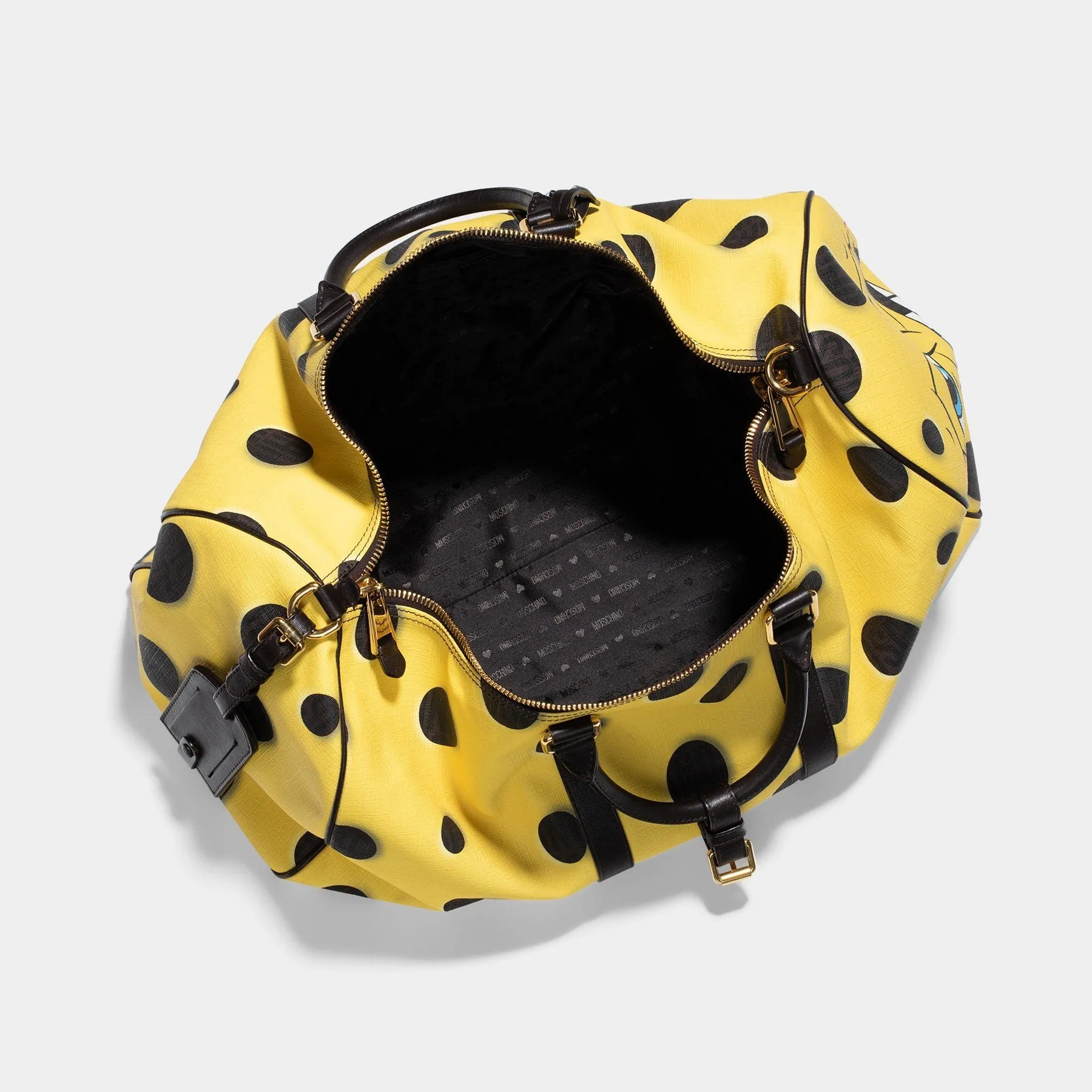 Moschino by Jeremy Scott Spongebob Weekender Bag