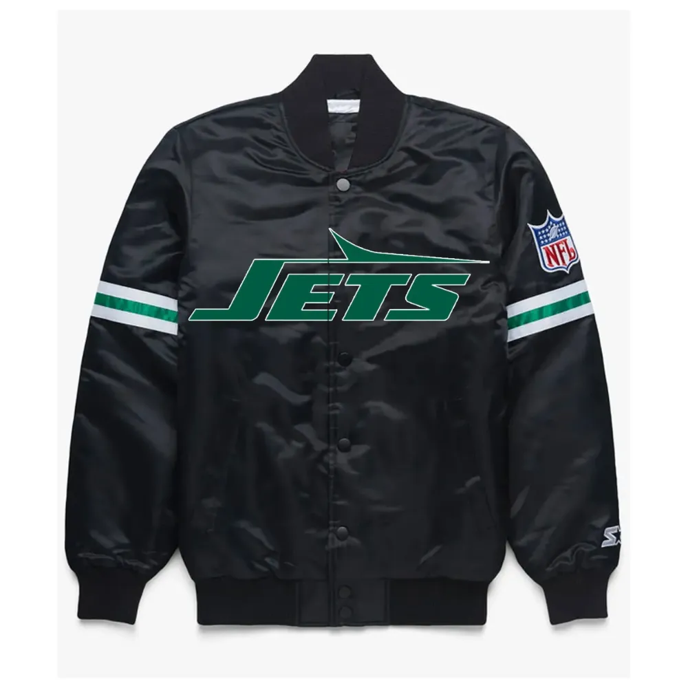 Ny Jets Black Starter Jacket