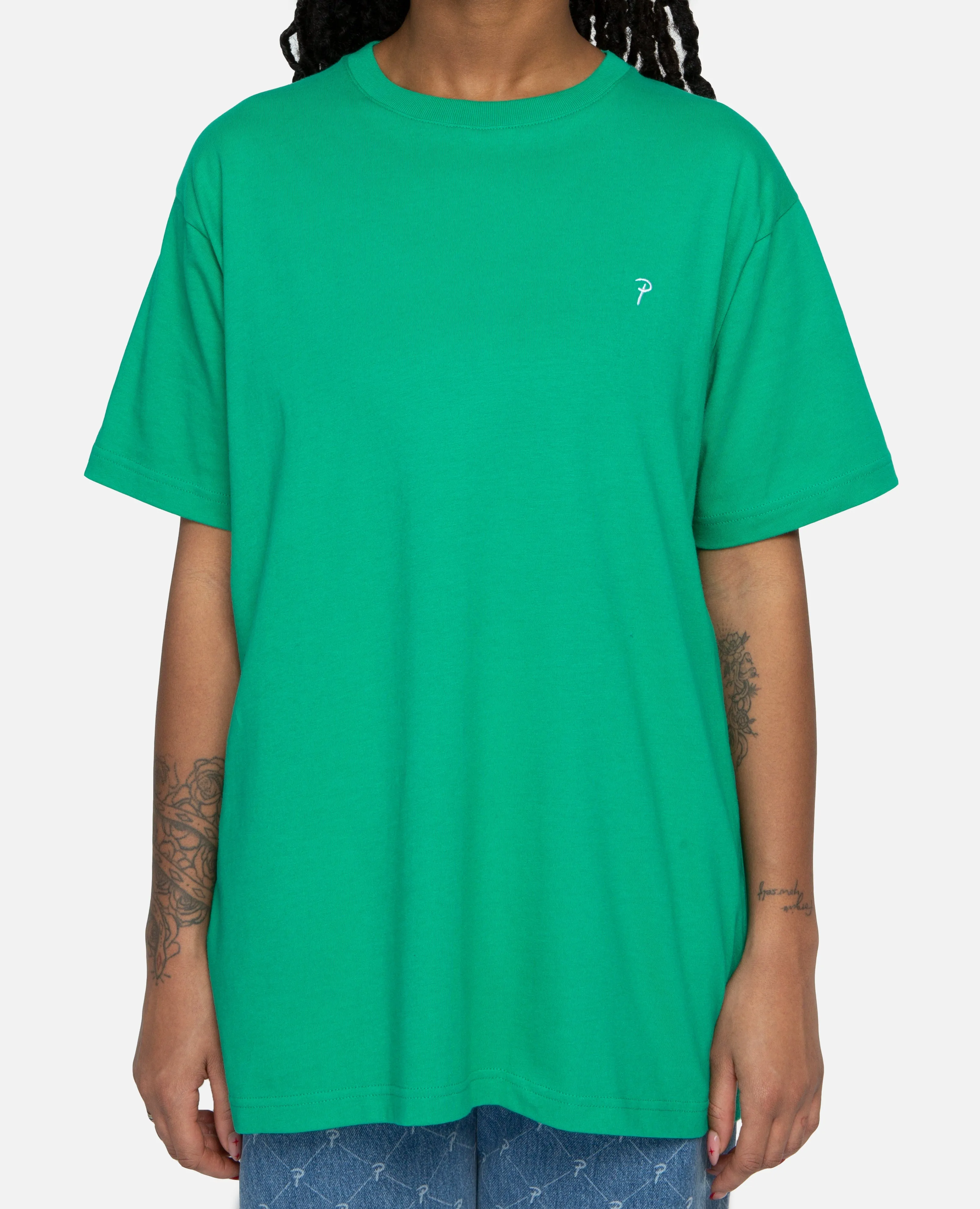 Patta Basic Script P T-Shirt (Parakeet)