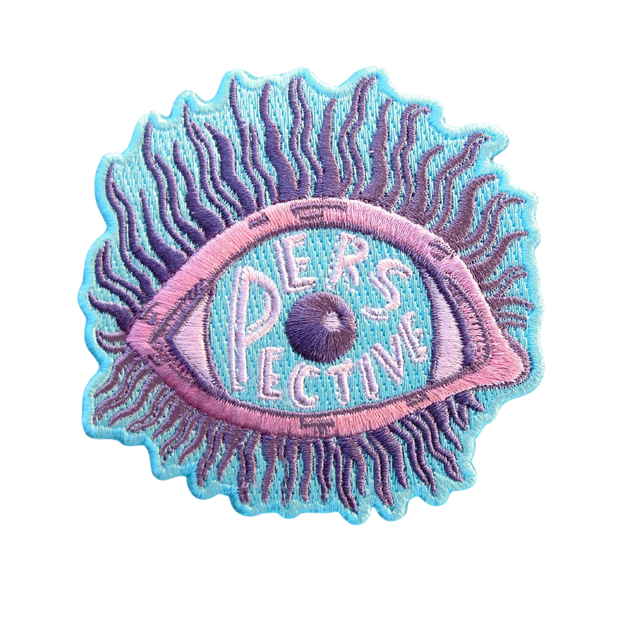 Perspective Eye 3" Embroidered Patch (FREE SHIPPING)