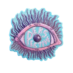 Perspective Eye 3" Embroidered Patch (FREE SHIPPING)