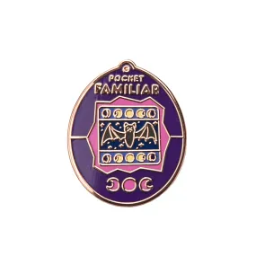 Pocket Familiar Bat Virtual Pet - Enamel Pin