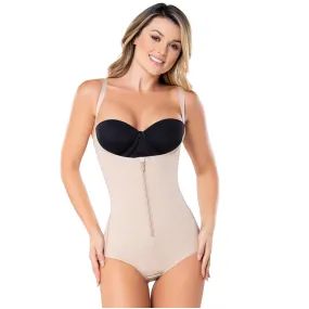 Postpartum and Daily Use Open bust Butt Lifting & Medium compression Fajas Diane & Geordi 2411