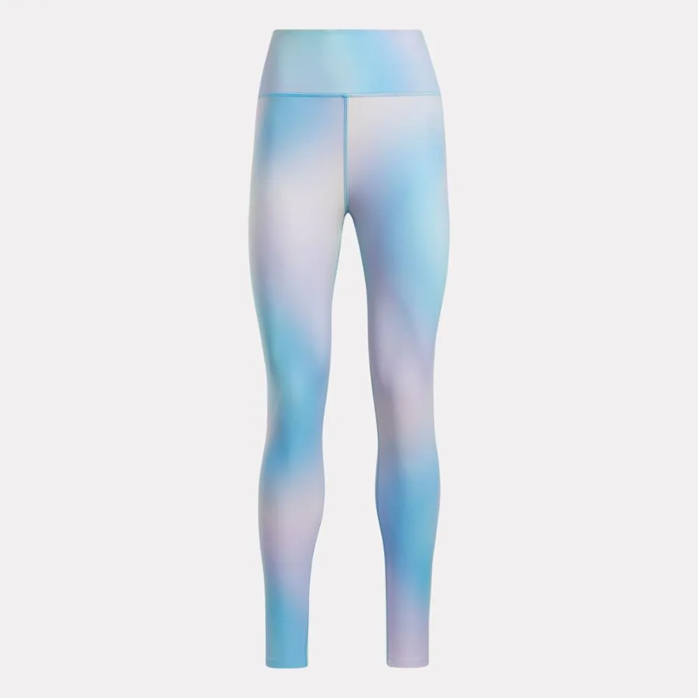 Reebok Apparel Women Lux Bold High-Rise Printed Leggings BOLCYA