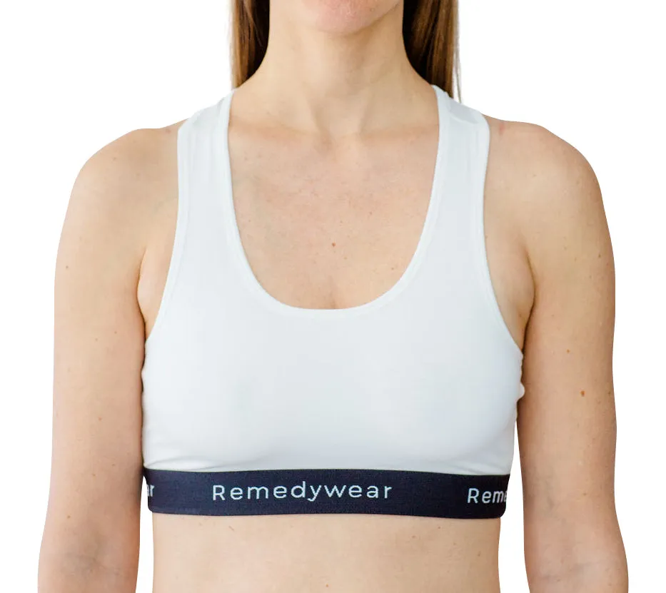 Remedywear™ (TENCEL   Zinc) Hypoallergenic Bra - Light Support