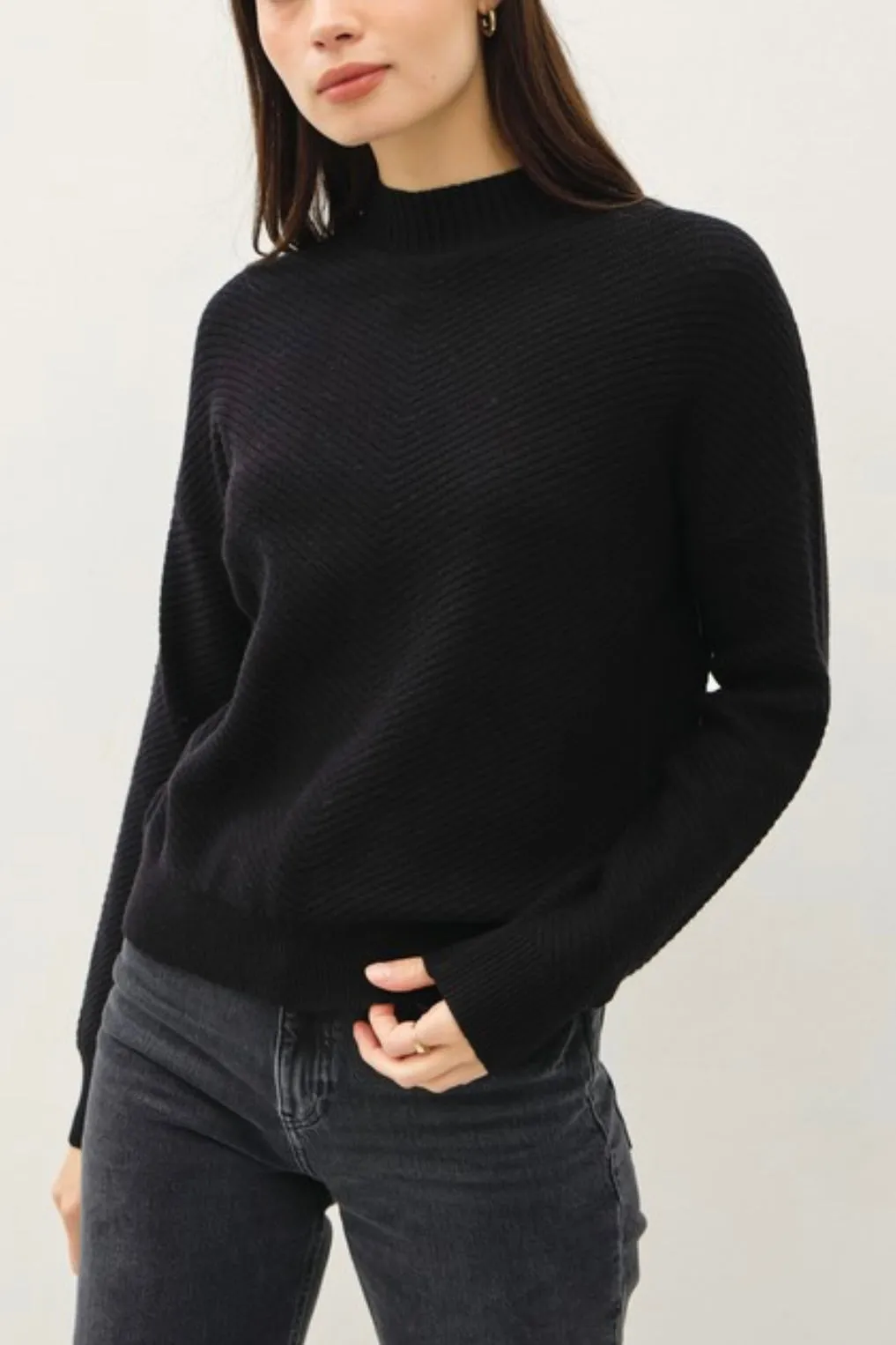 Ribbed Mock Sweaters - 3 Colors!