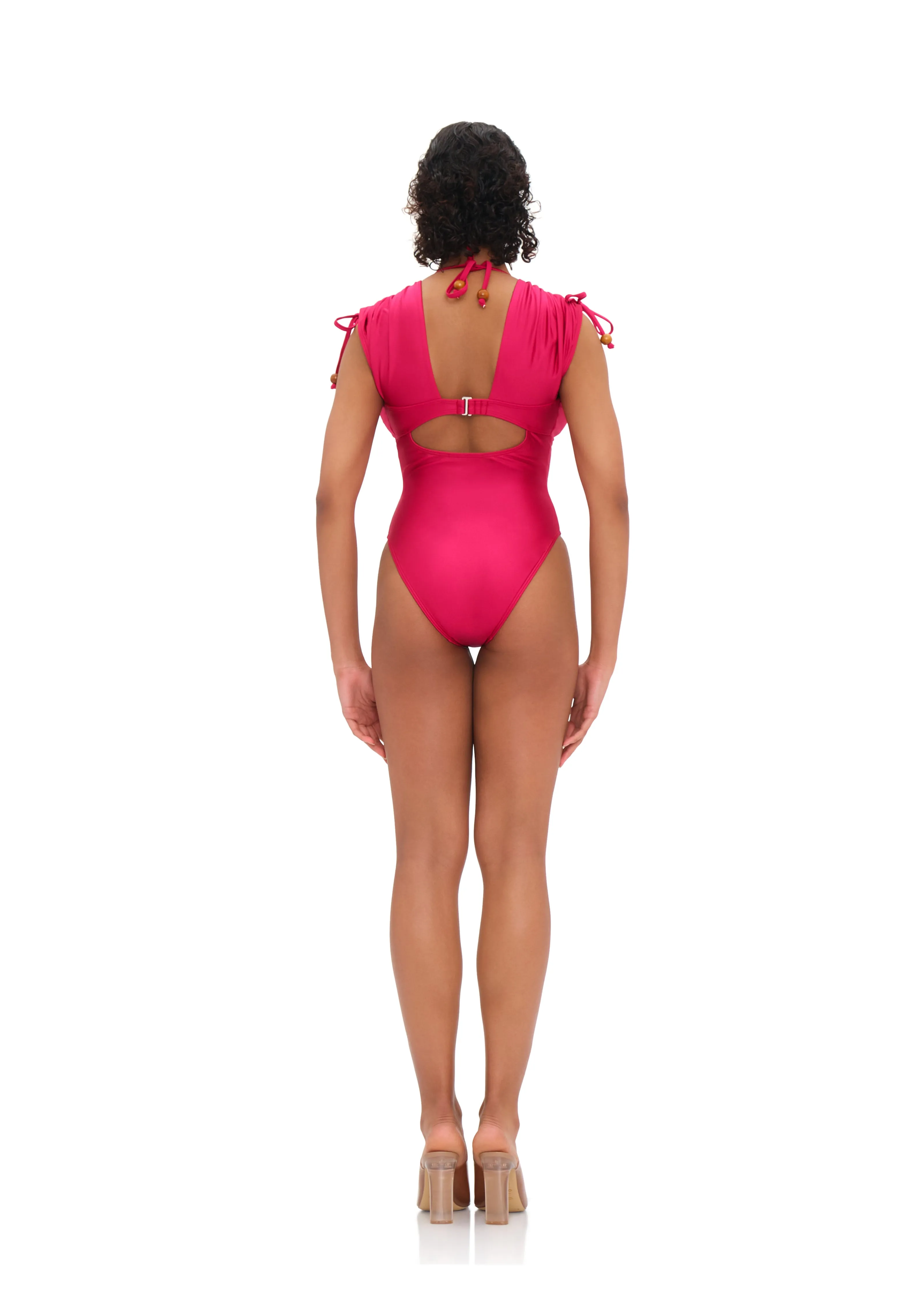 Roba One Piece Swimsuit | Ruby