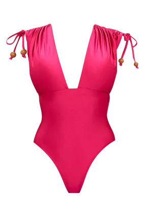 Roba One Piece Swimsuit | Ruby