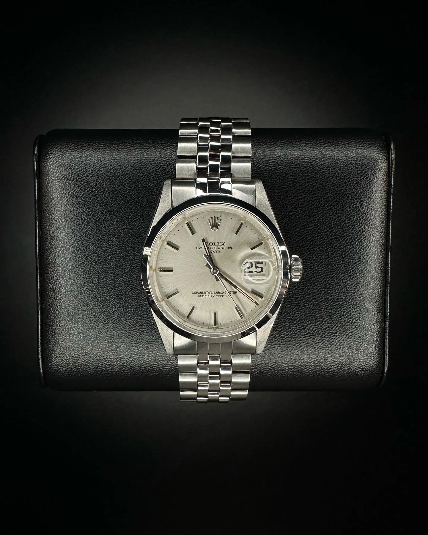 Rolex Oysterdate Silver Dial