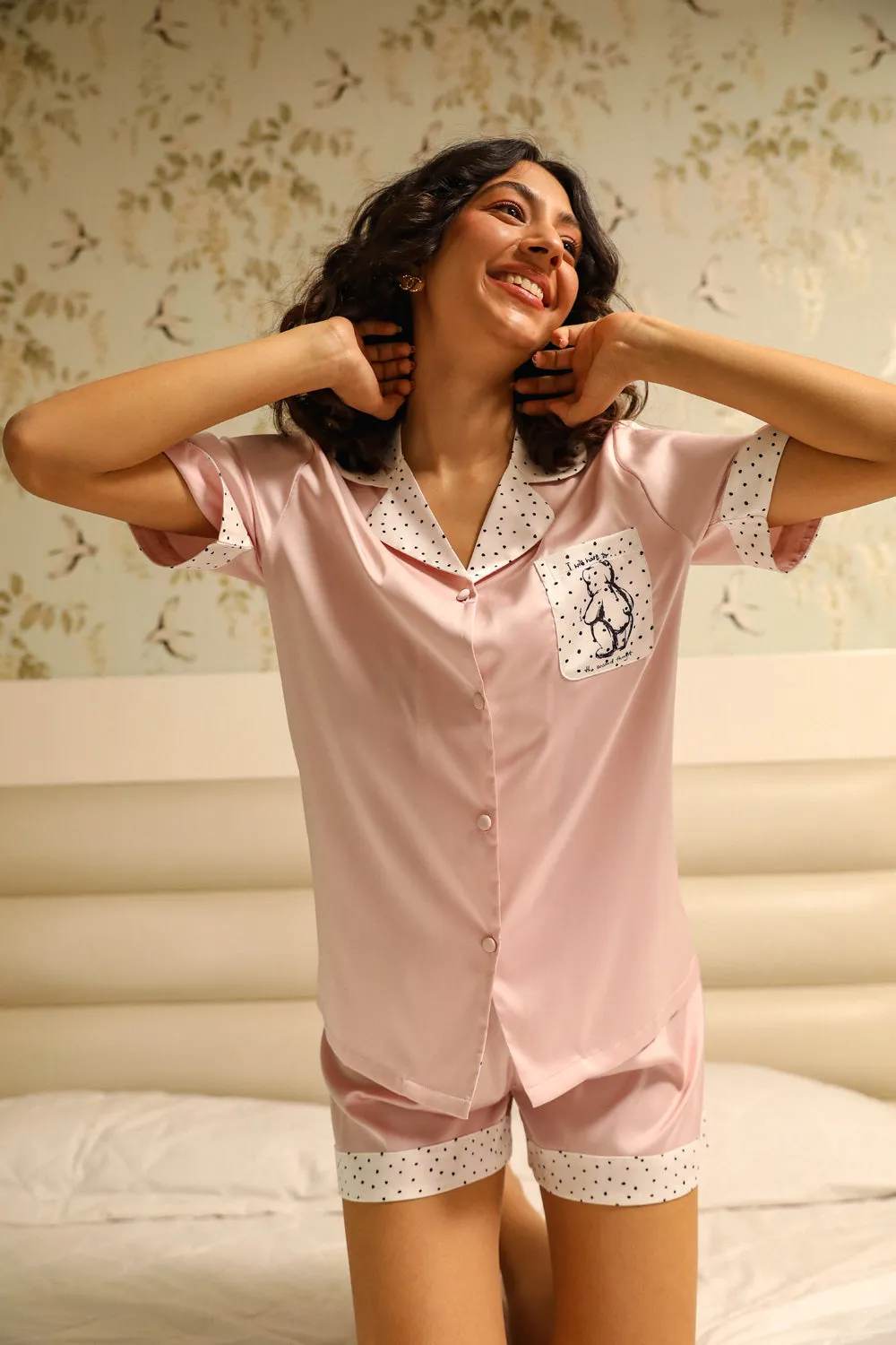 Rose Pink Nightsuit