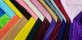 Soft and Plush Stretch Velvet Fabric | Stretch Velvet Spandex | Sample Swatch