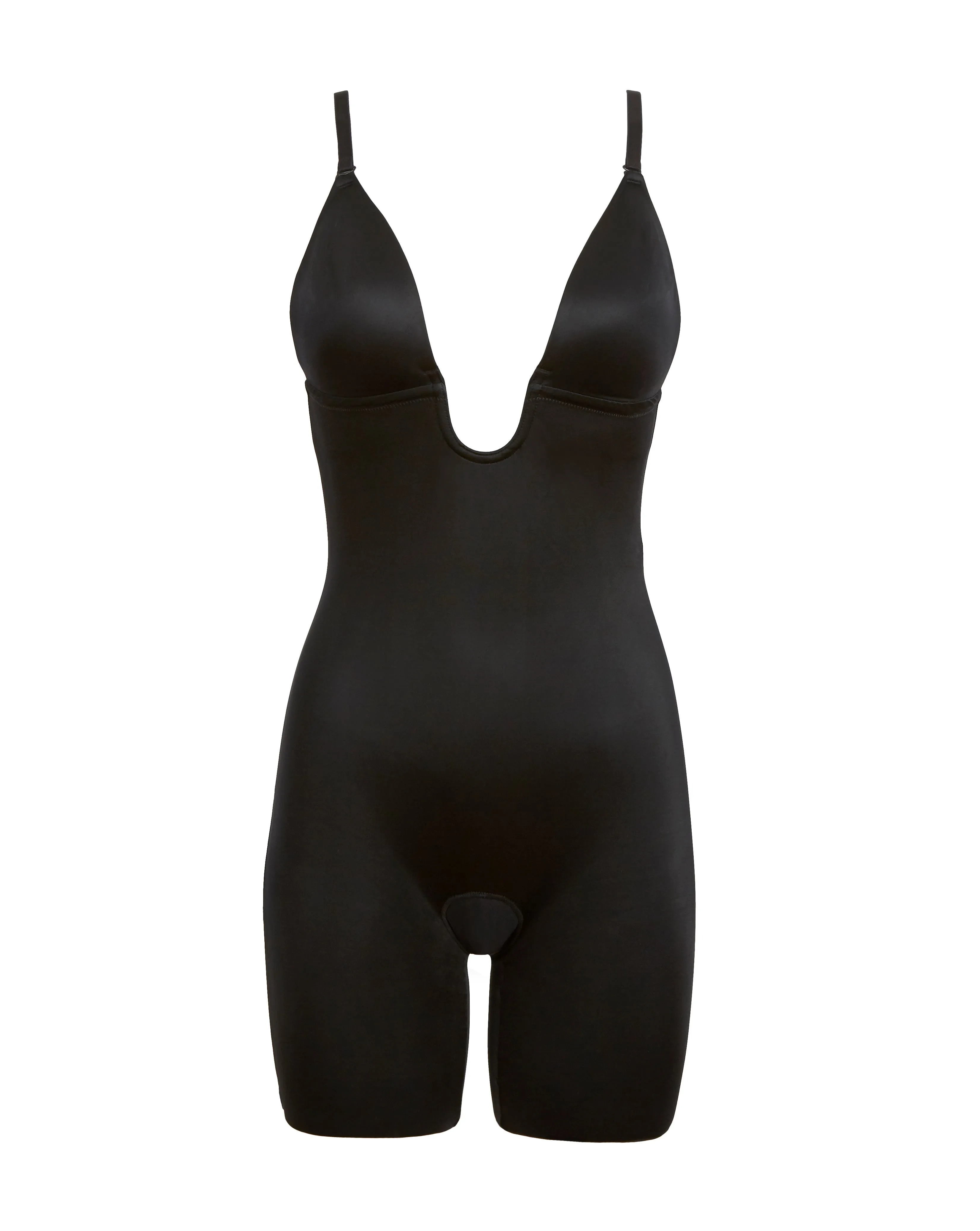 SPANXshape™ Suit Your Fancy Plunge Low-Back Mid-Thigh Bodysuit