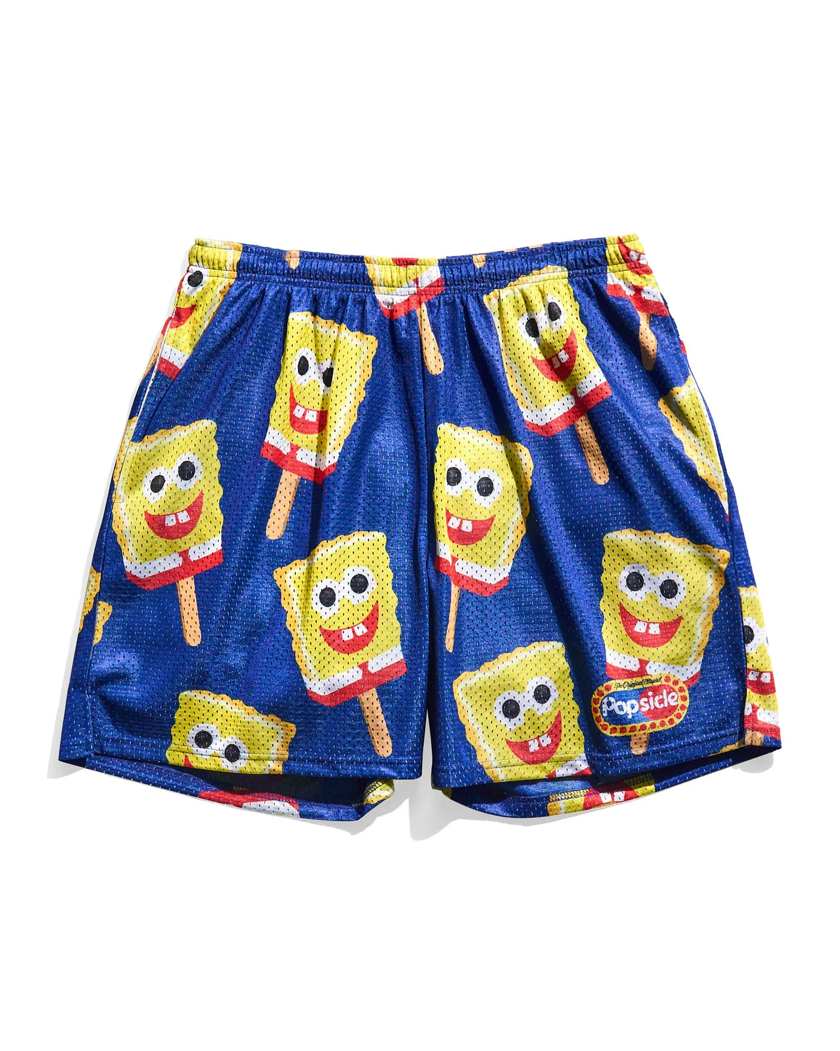 SpongeBob Popsicle Royal Blue Retro Shorts