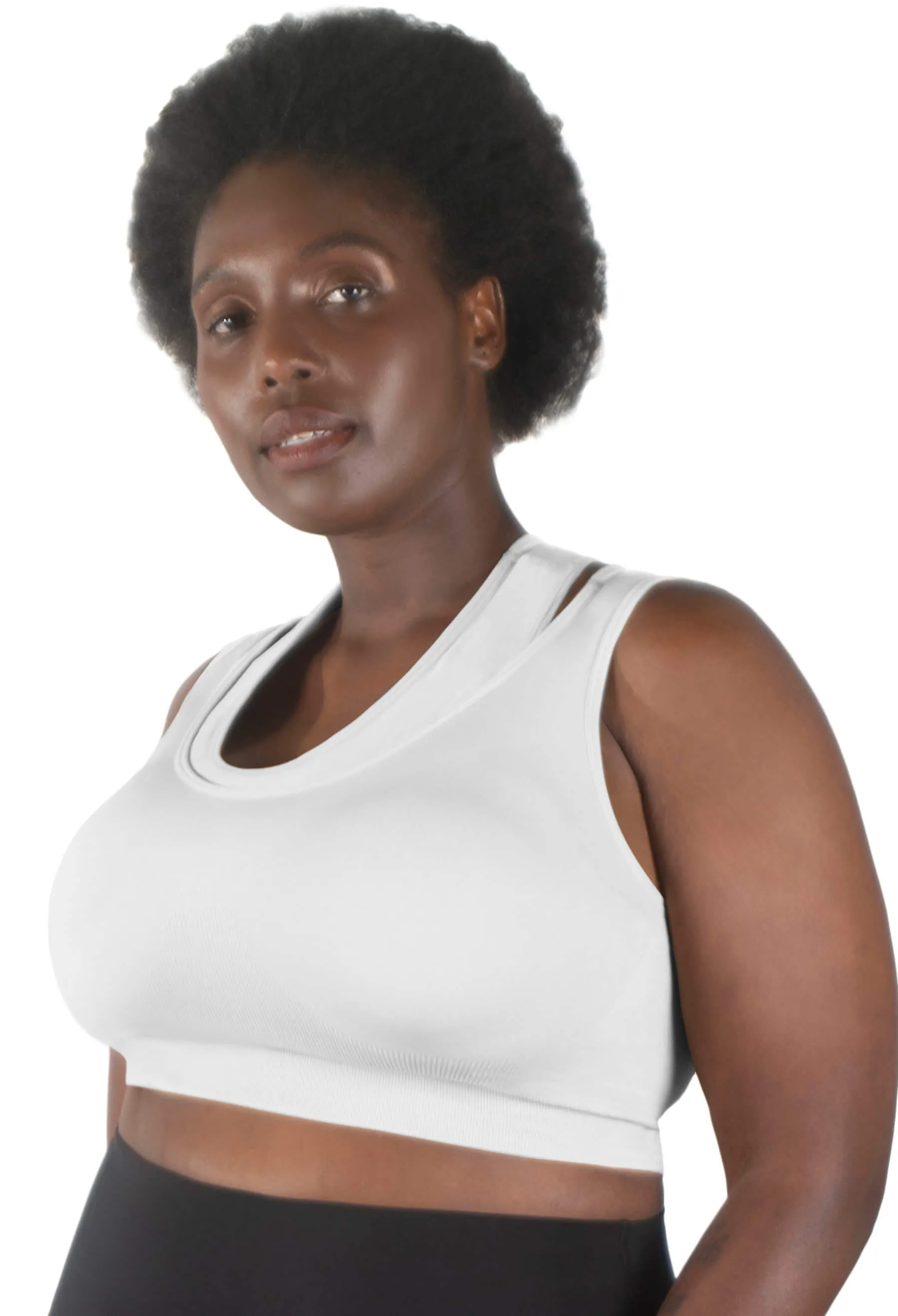 Sports Bra - Triple-layer Support Racer