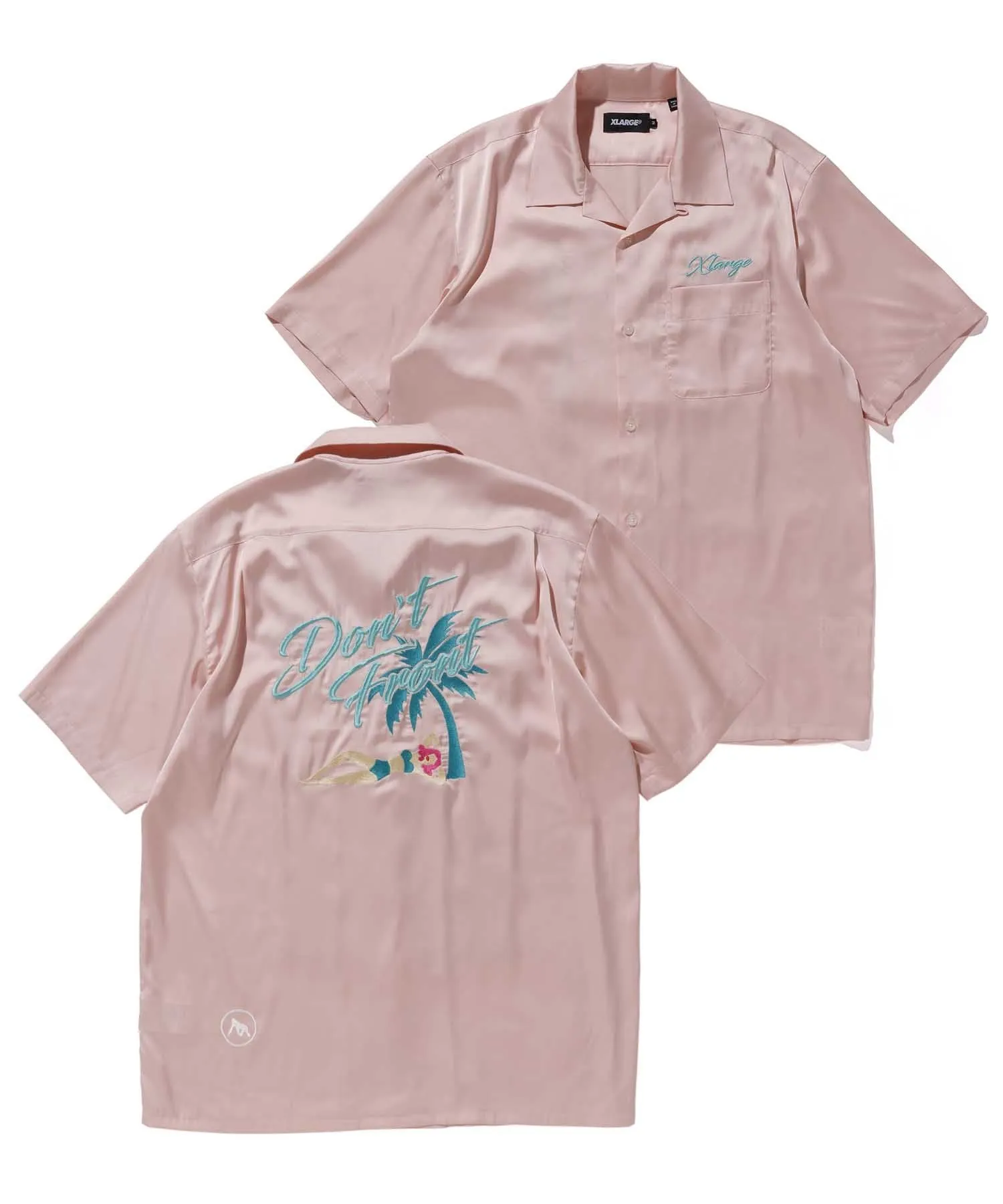 S/S ACCIDENT SATIN SHIRT