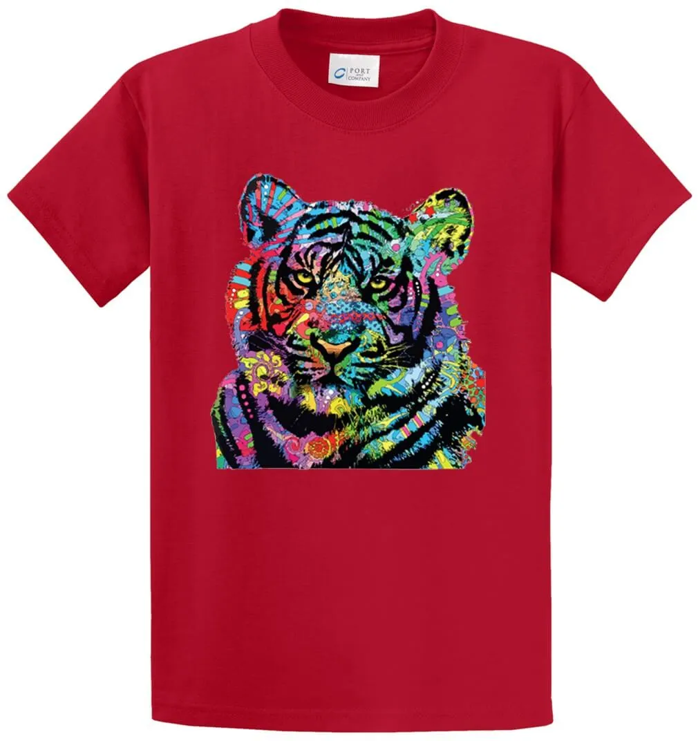 Tiger Eyes Printed Tee Shirt