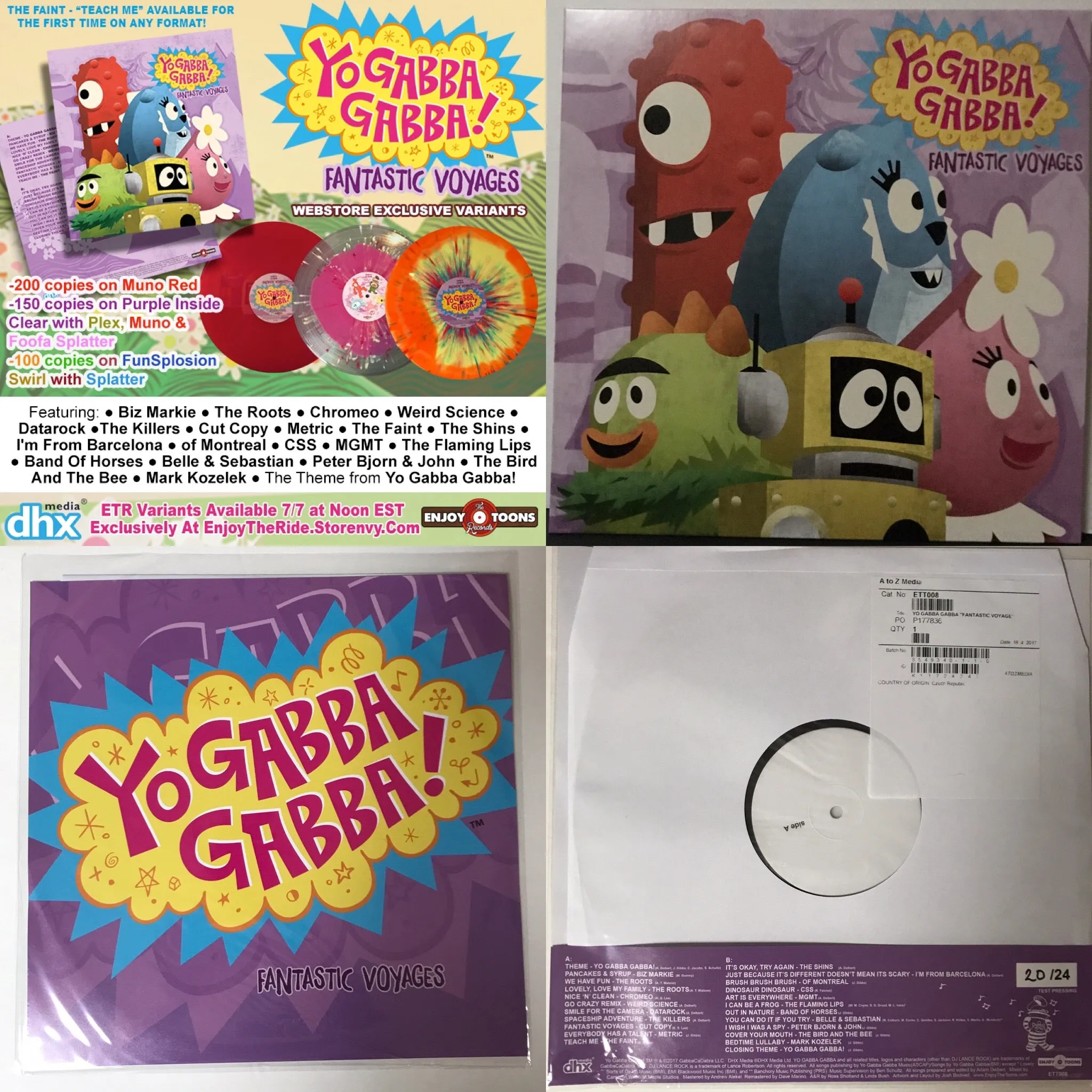 Yo Gabba Gabba! Fantastic Voyages Test Bundle (ETT008)