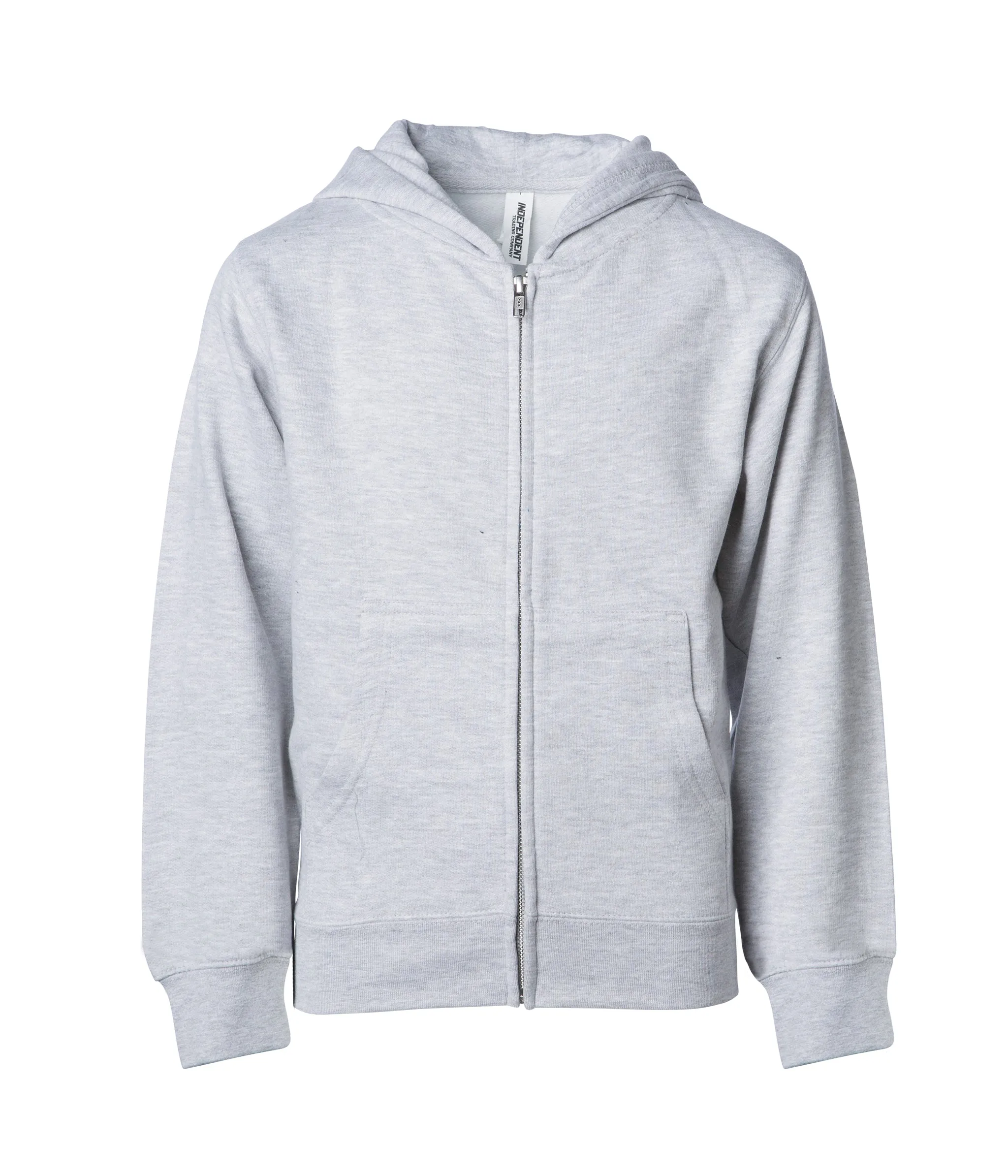 Youth Midweight Zip Hooded Sweatshirt